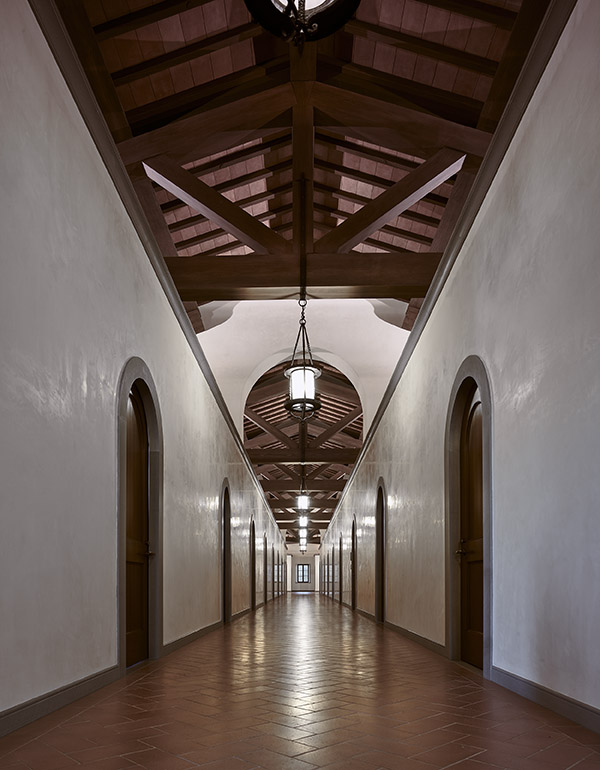 PHI Stoa interior hall